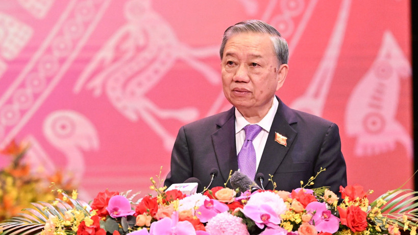 Tổng Bí thư Tô Lâm.  