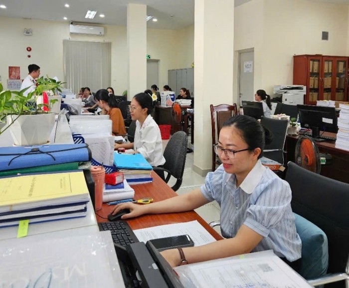 Ổn định bộ máy, Kho bạc Nhà nước khu vực XIV thúc đẩy cải cách hành chính