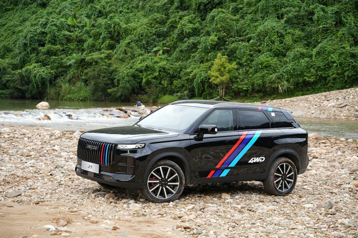 Jaecoo J7 AWD Individual - mẫu SUV hạng C thực sự offroad sắp ra mắt tại thị trường Việt Nam