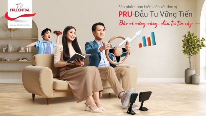 Prudential Việt Nam ra mắt sản phẩm bảo hiểm liên kế đơn vị PRU - Đầu Tư Vững Tiến