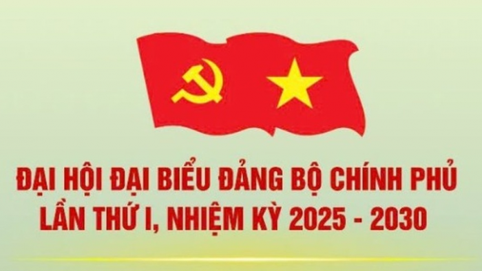 INFOGRAPHIC: Đại hội đại biểu Đảng bộ Chính phủ lần thứ I, nhiệm kỳ 2025 - 2030