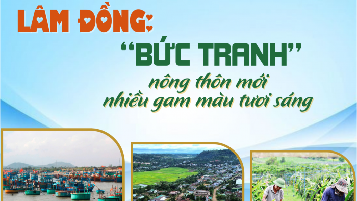 EMAGAZINE: Lâm Đồng: “Bức tranh” nông thôn mới nhiều gam màu tươi sáng