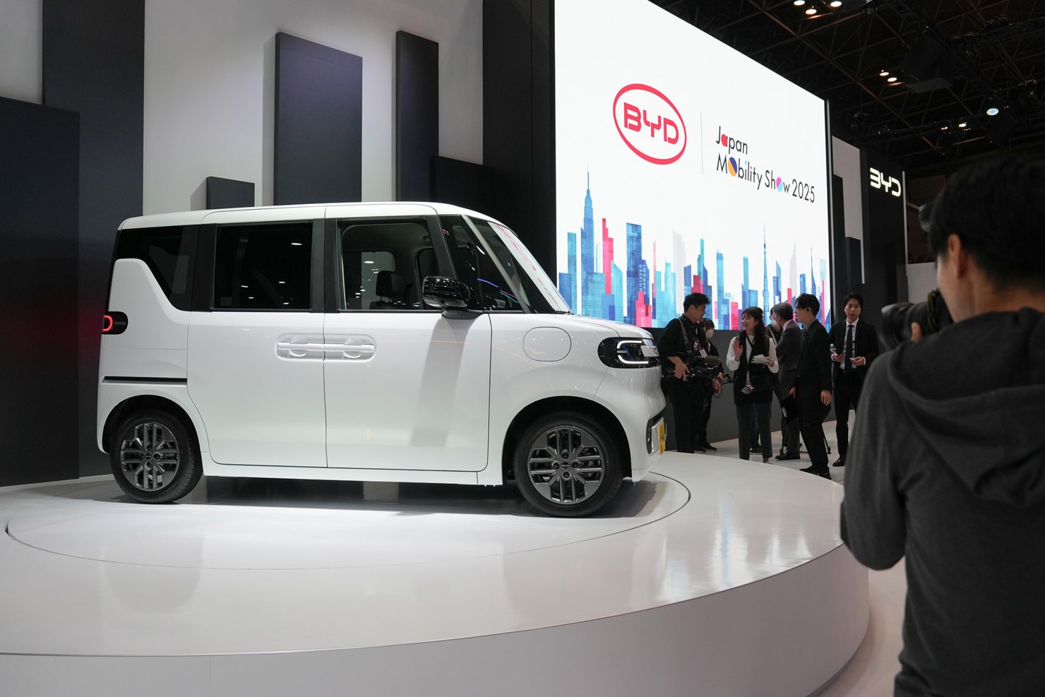 BYD Racco có tên gọi từ gấu mèo Bắc Mỹ (Raccoon). Ảnh: Hoàng Linh.