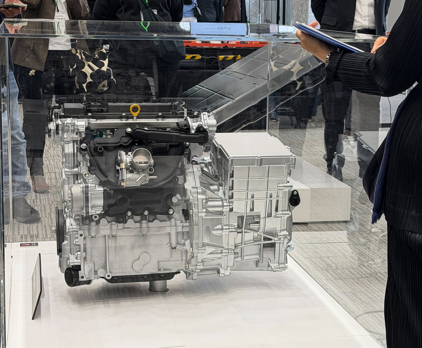 Động cơ hybrid thế hệ tiếp theo với tên mã N15 đặc biệt gọn nhẹ, có thể sẽ là trái tim của các dòng xe Toyota cỡ nhỏ như Corolla HEV. Ảnh: HL.  
