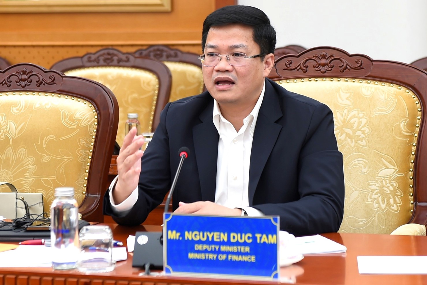 Thứ trưởng Bộ Tài chính Nguyễn Đức Tâm.