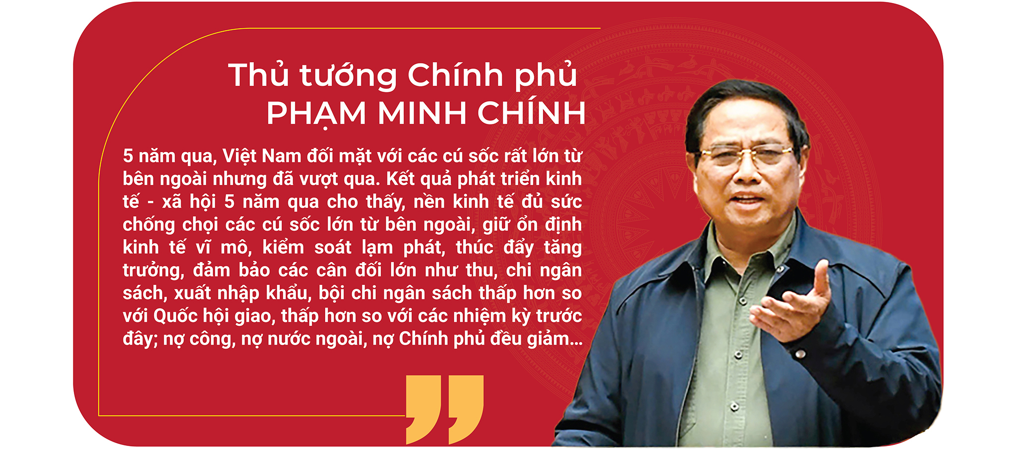 EMAGAZINE: Vượt sóng gió, nền kinh tế 