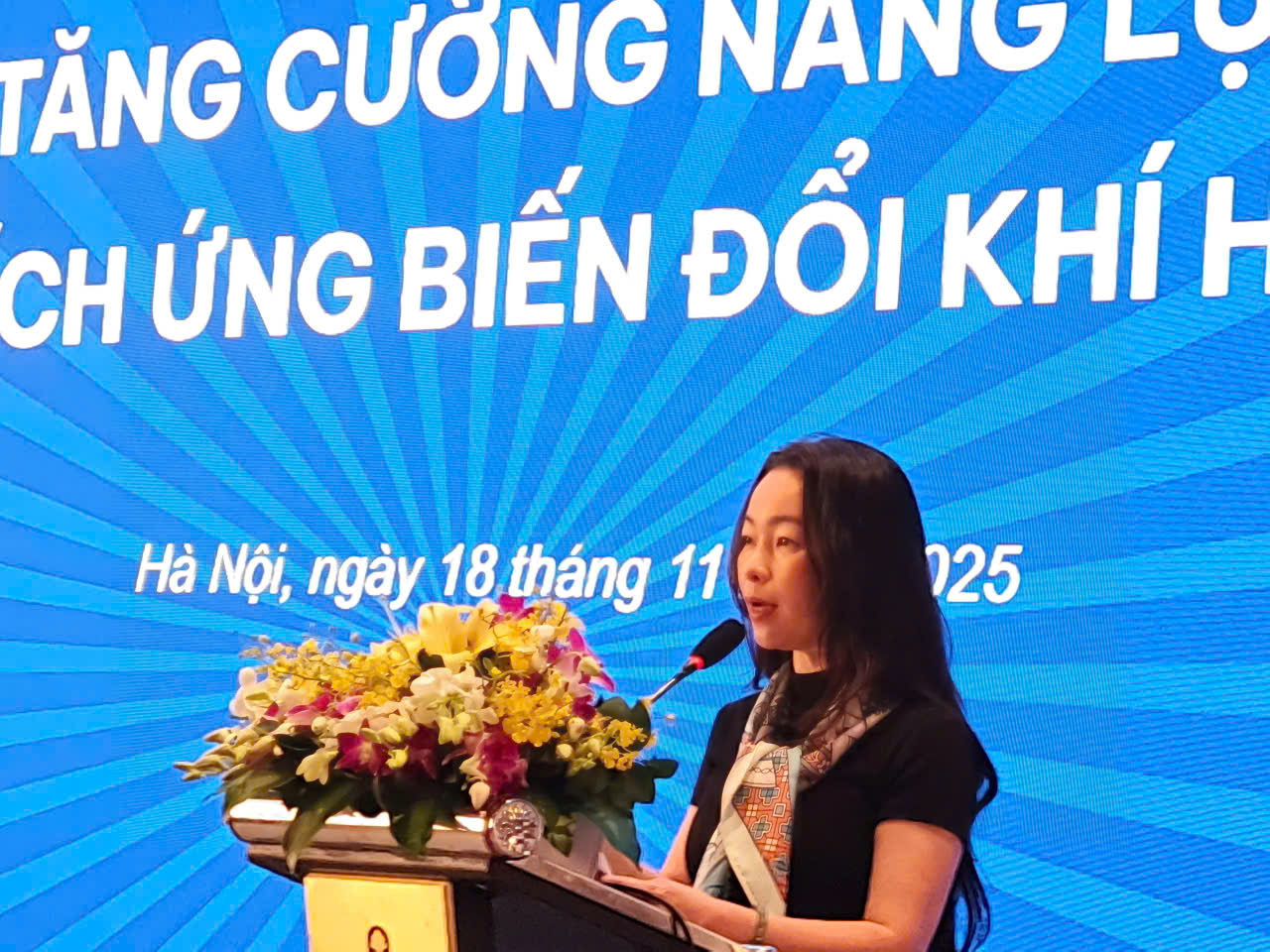 Phó Cục trưởng - Mai Kim Liên phát biểu khai mạc tại Hội thảo