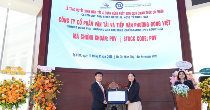 Chính thức niêm yết và giao dịch cổ phiếu PDV