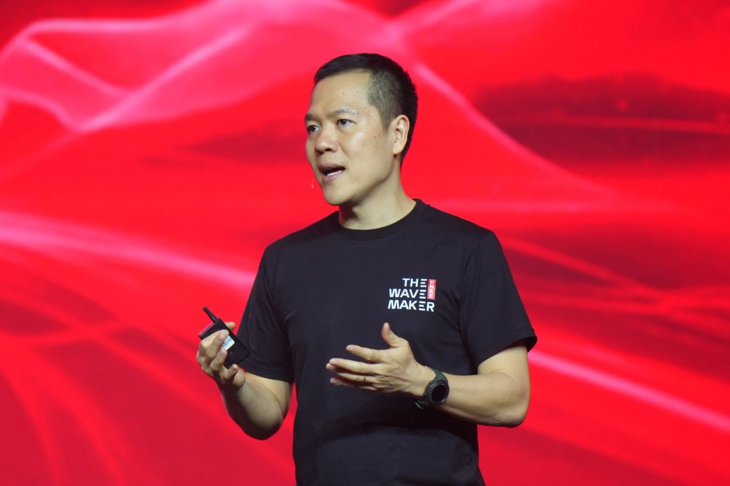 Ông Nguyễn Hoàng Giang - Chủ tịch HĐQT DNSE phát biểu tại sự kiện