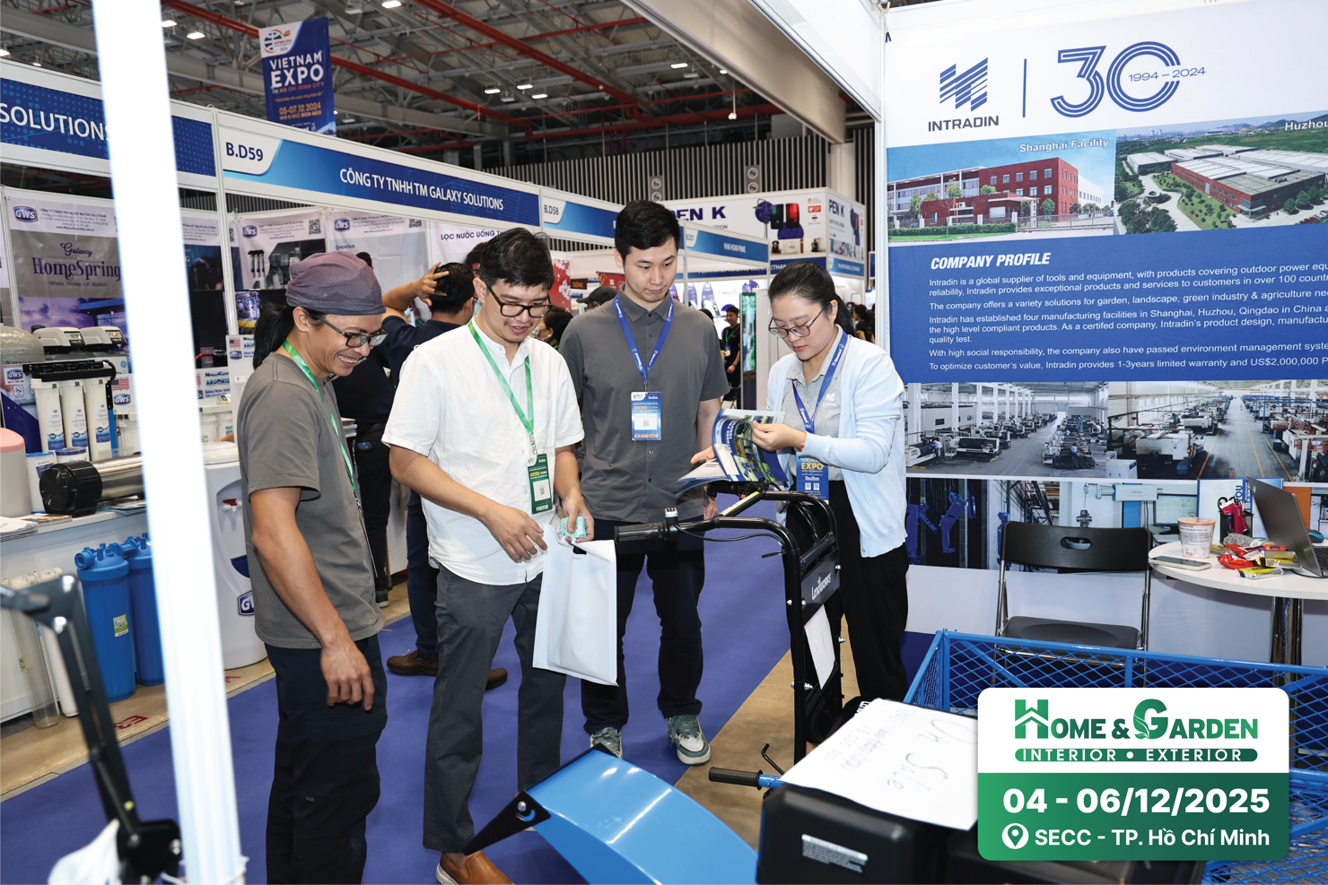 Triển lãm Quốc tế Trang Trí Nhà và Cảnh Quan Việt Nam 2025 sẽ diễn ra từ ngày 04 đến 06/12/2025 tại TP. Hồ Chí Minh.