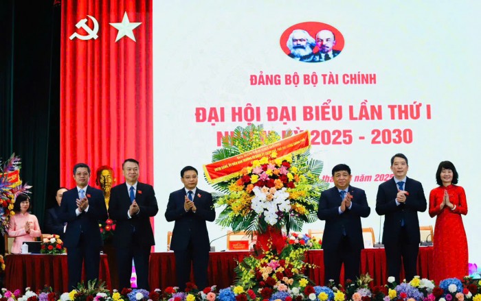 dai hoi dai bieu dang bo bo tai chinh lan thu i nhiem ky 2025 2030